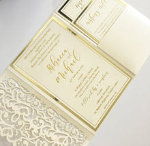 Load image into Gallery viewer, Rebecca &amp; Michael Invitation