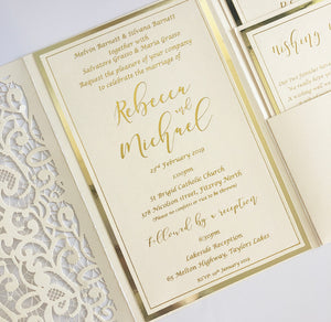 Rebecca & Michael Invitation