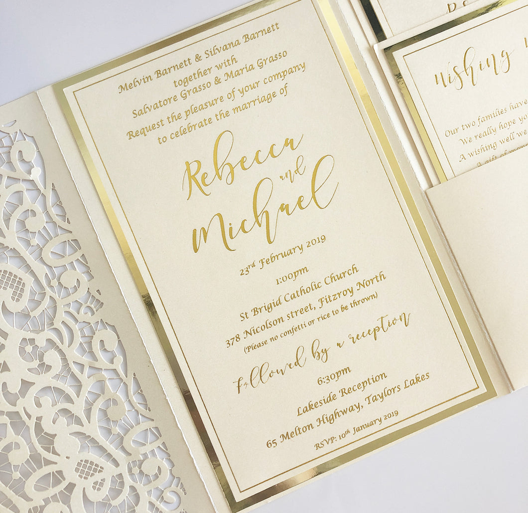 Rebecca & Michael Invitation