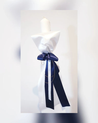 Ribbon Tie Orthodox Candle - theprintedloveco