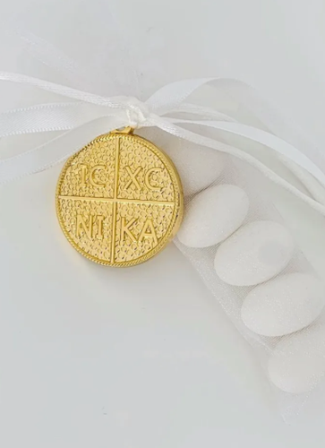 ICXC Nika Gold Keyring Favour/Bomboniere - theprintedloveco