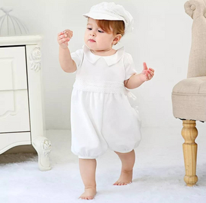 2 Pieces Boys Christening/Baptism Outfit
