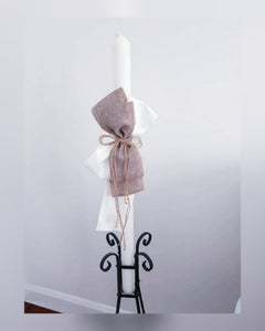Vintage Bow Orthodox Candle - theprintedloveco